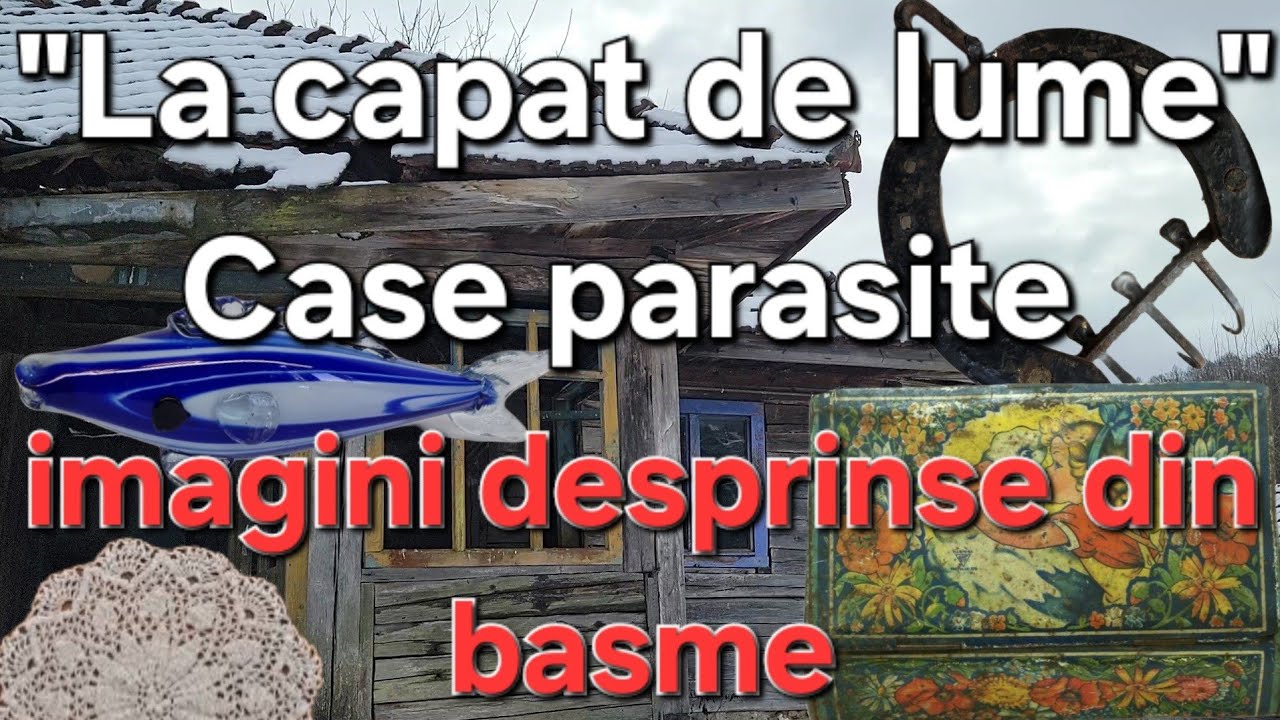 Un sat parasit din Romania /Case abandonate și imagini ca de basm/ de ce au plecat oamenii?