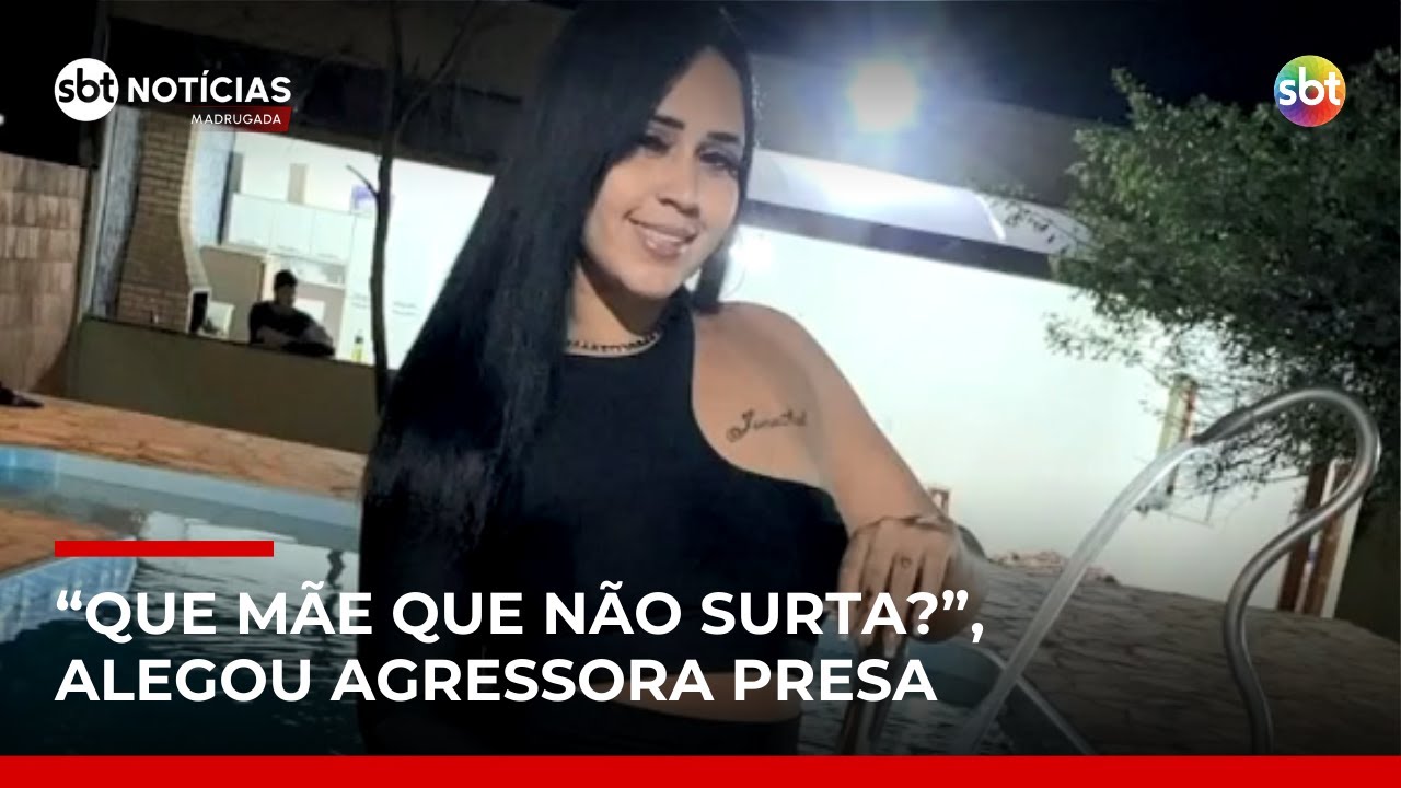 M&atilde;e &eacute; presa ap&oacute;s agredir beb&ecirc; de 7 meses em SP; agressora filmou o pr&oacute;prio crime | #SBTNot&iacute;cias