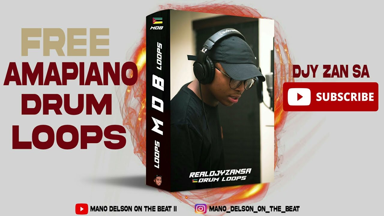 🔥[FREE]🔥 Amapiano Drum Loops Pack 2022 | 🎶🪘 | 