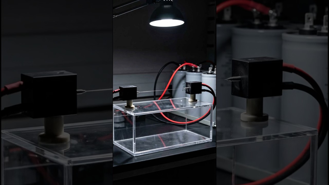 The Moment a Metal Wire Turns Into Vapor