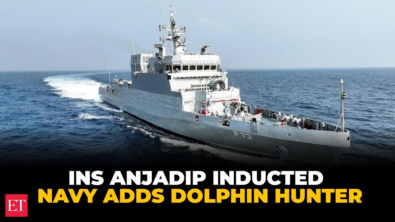 ‘Dolphin hunter’ INS Anjadip commissioned to boost Indian Navy’s anti-submarine power