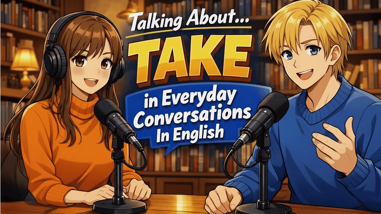 How to Use TAKE in Daily English Conversations | English Speaking Practice