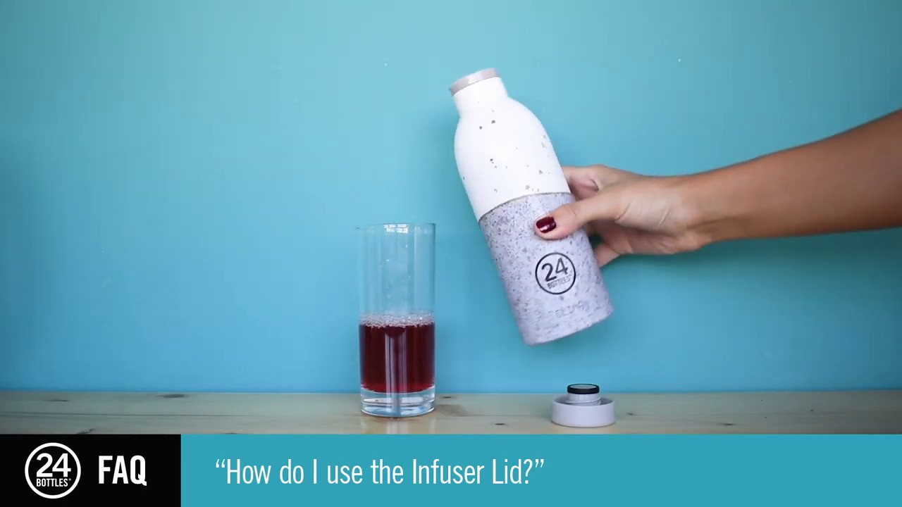 Infuser Bottle by 24Bottles | FAQ - Care & Use