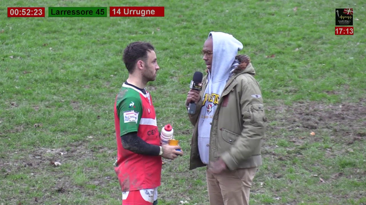 Rugby: Larressore contre Urrugne saison 2023-2024