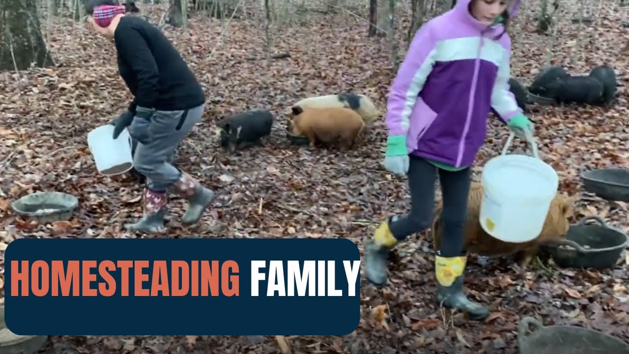 Homesteading Family Working Together | HISEA Farm Boots
