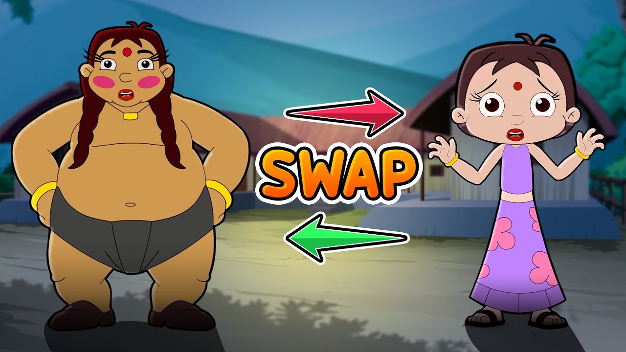 Chhota Bheem - Kalia ban gaya Chutki | Cartoons for Kids | Fun Kids Videos