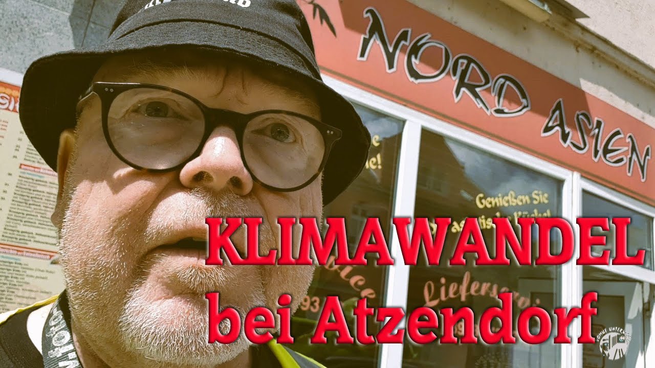 Klimawandel bei Atzendorf  Fahrrad fahren mit Vomue