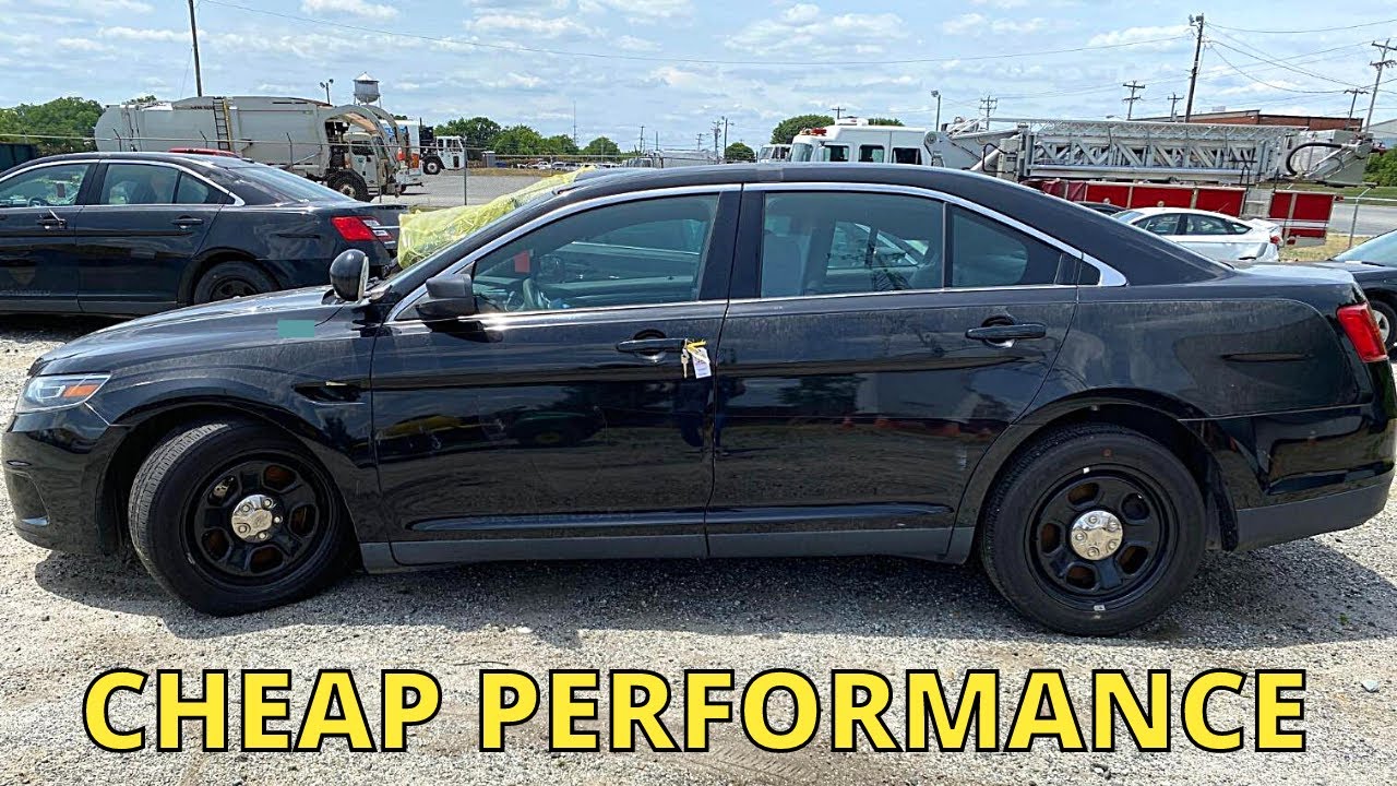 I Bought A Ford Police Interceptor Sedan For Cheap At Auction