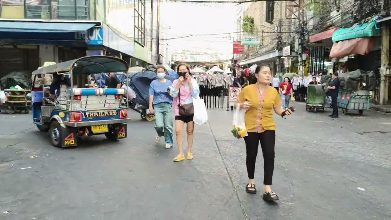 Pasar Pagi Pratunam Market Bangkok 