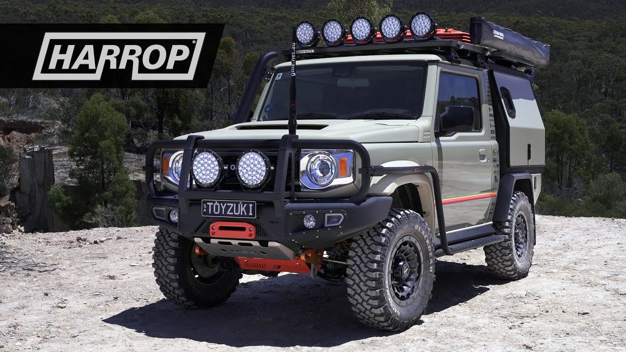 Chopped & Boosted Suzuki Jimny I Toyzuki Harrop Supercharged