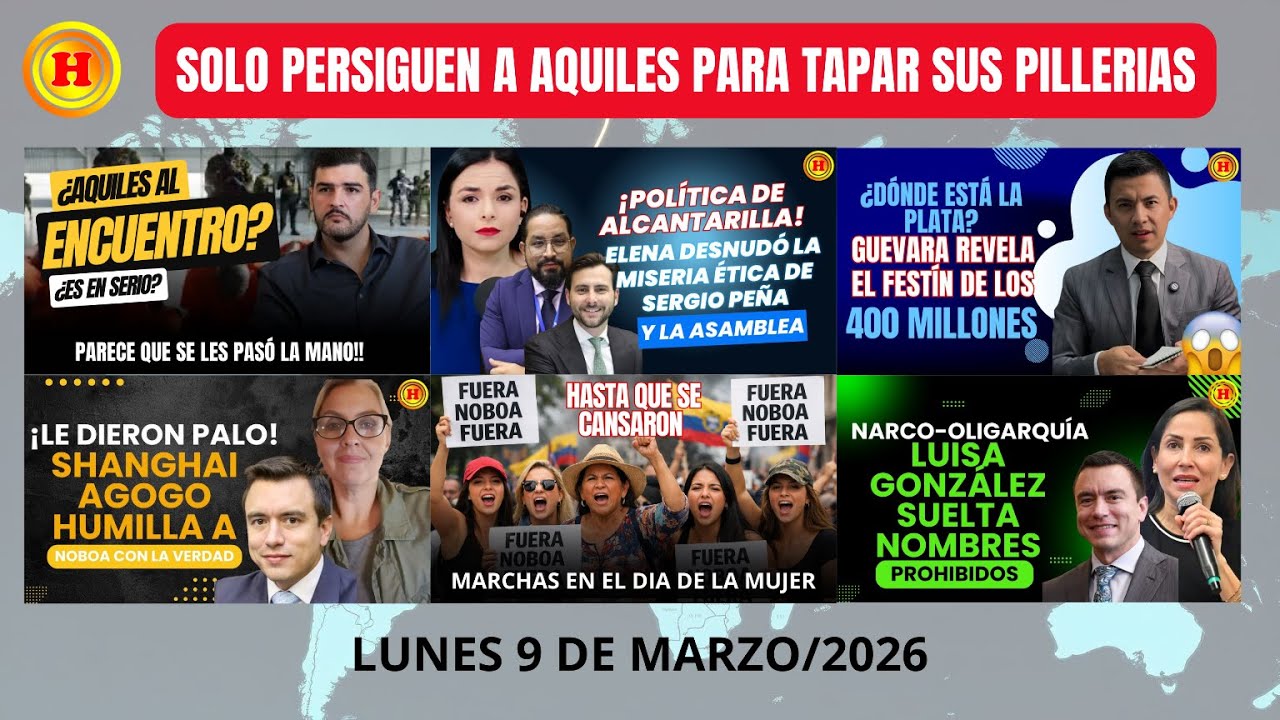 Aquiles al Encuentro: ¡SE CALIENTA ECUADOR! DENUNCIAN FESTÍN MILLONARIO Y LA RC SALE A LAS CALLES