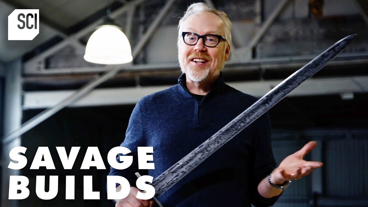 Адам Сэвидж выковывает метеоритный меч | Savage Builds | Science Channel