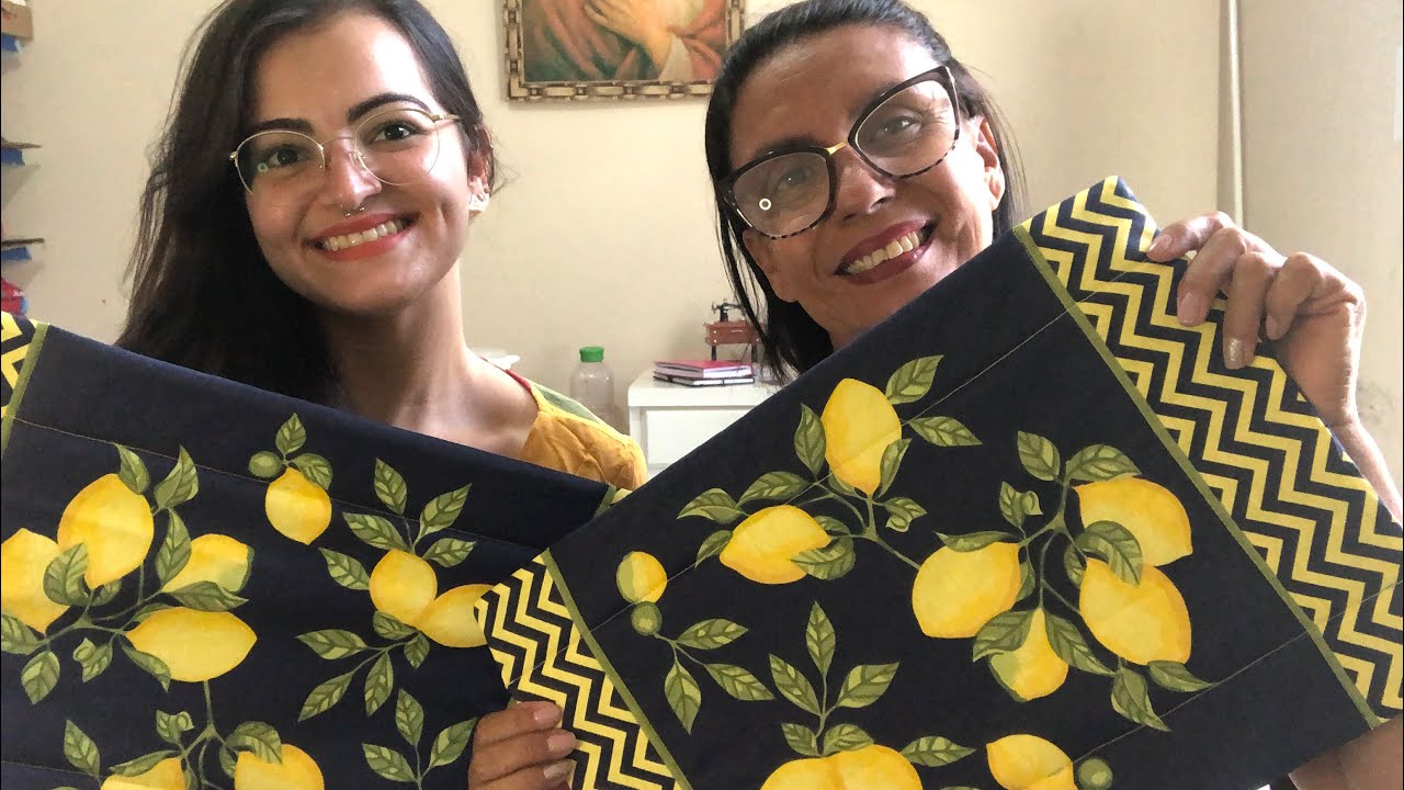 Como fazer jogo americano com manta!