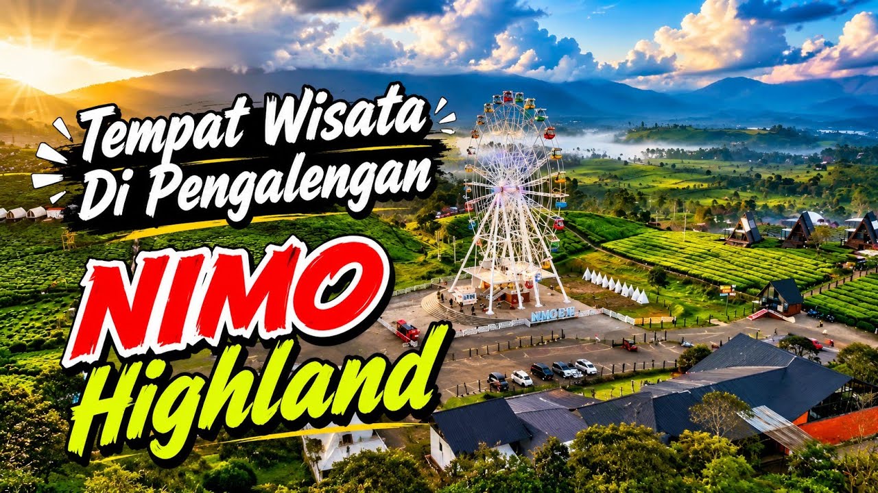 TEMPAT WISATA DI PENGALENGAN - BANDUNG || NIMO HIGHLAND || #nimohighland #pengalengan #wisata #short