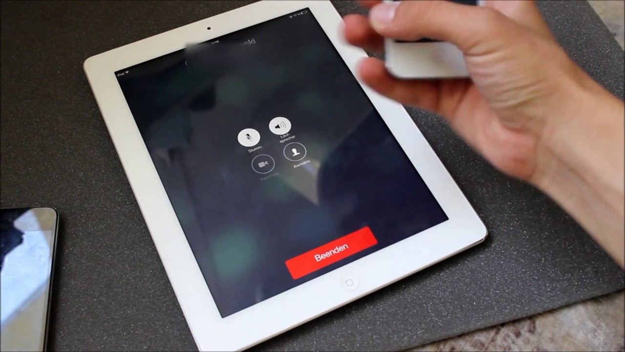 FaceTime Audio in IOS 7 [German/Deutsch]