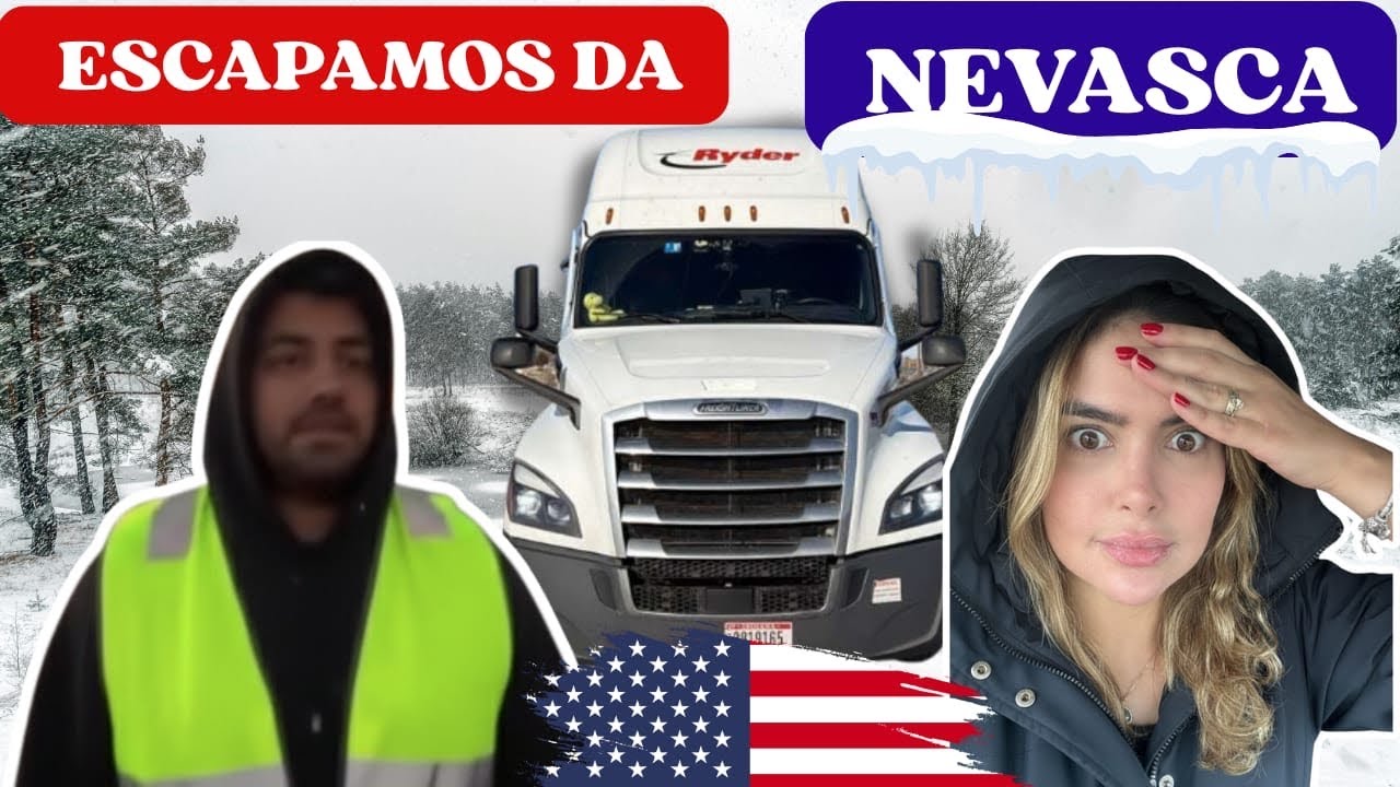 A PIOR NEVASCA DOS ÚLTIMOS ANOS NOS ESTADOS UNIDOS ❄️🥶