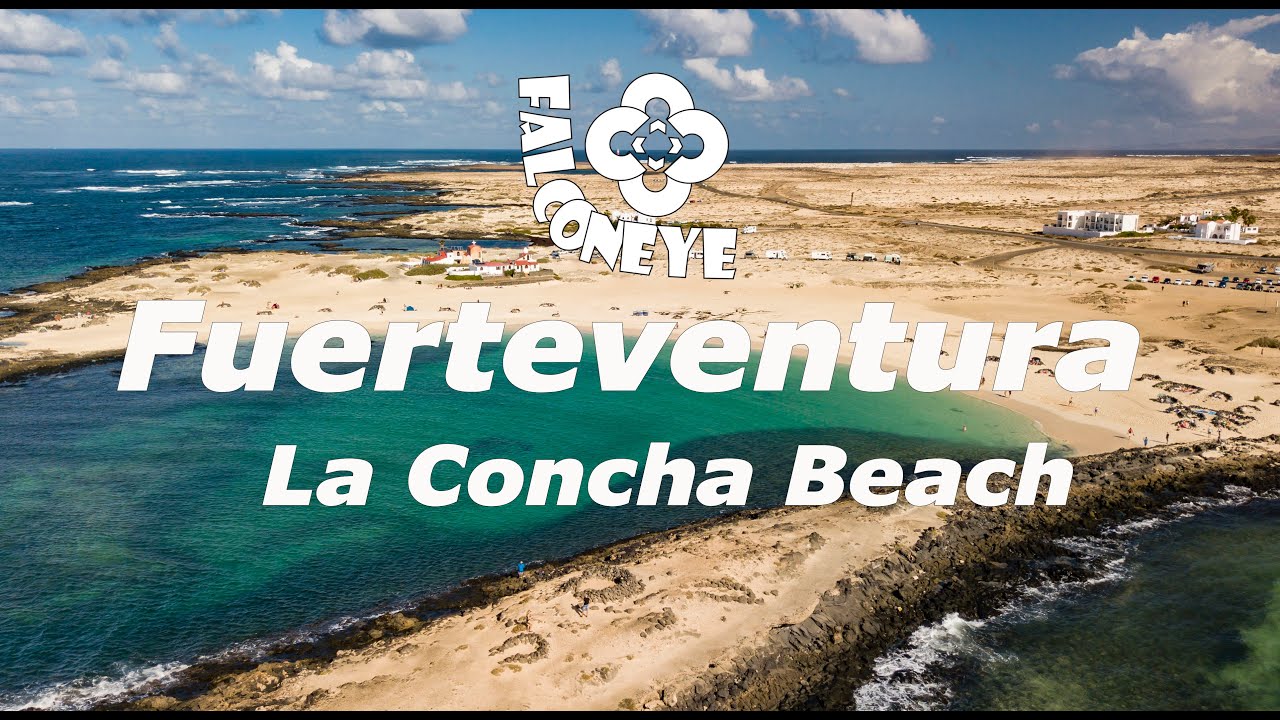 Fuerteventura La Concha Beach - The Best Places from drone