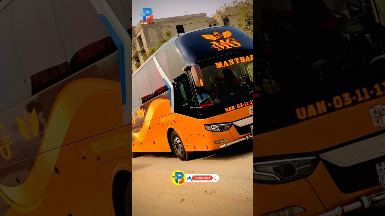 Manthar Group Zhongtong Bus #busespoint #manthar #shorts