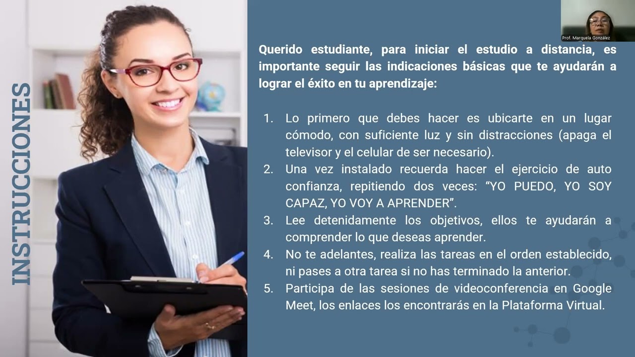 Sesión 0 - Modelos Psicopedagógicos - Prof. Marquela González
