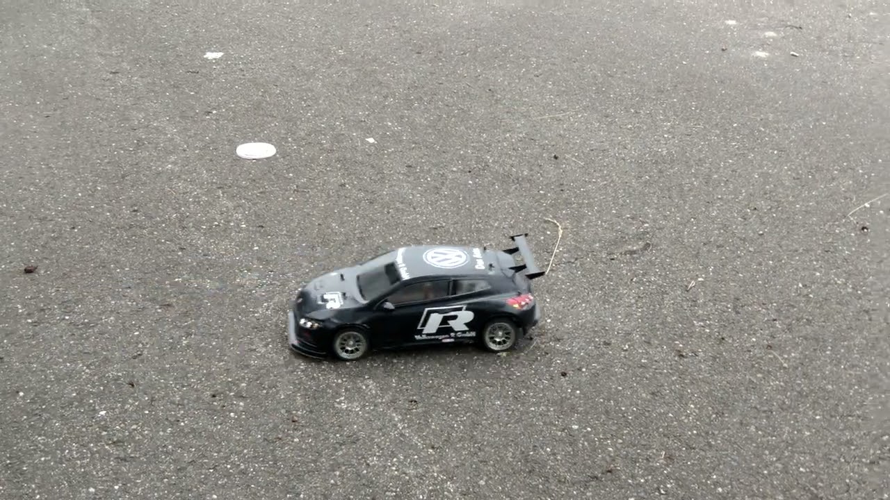 Tamija VW Scirocco GT, TT01 Type D, 11,5T brushless, Tlu-01, RC 1:10 4WD High Performance Racing Car