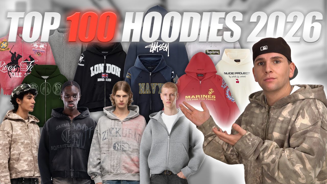 🔥Die 100 BESTEN HOODIES f&uuml;r 2026😳🔥I Ab 9,99&euro;‼️💰|Senad