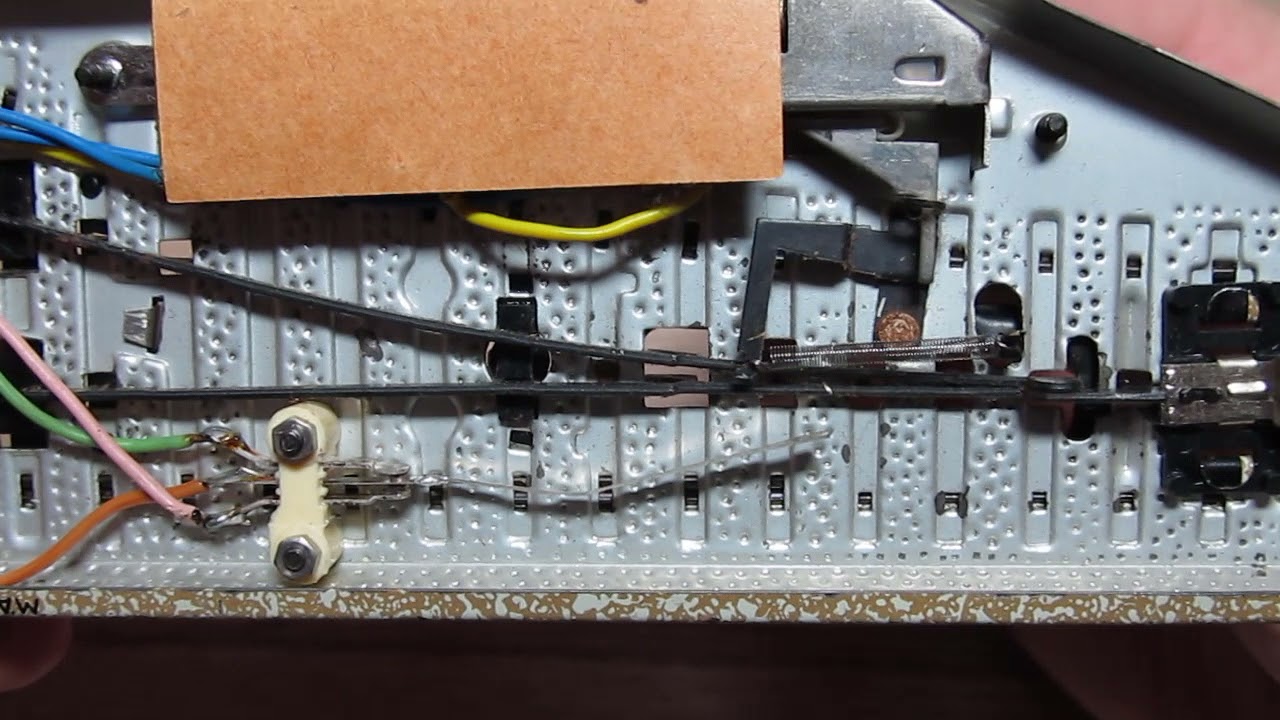 Weichenr&uuml;ckmeldung M&auml;rklin M-Gleis