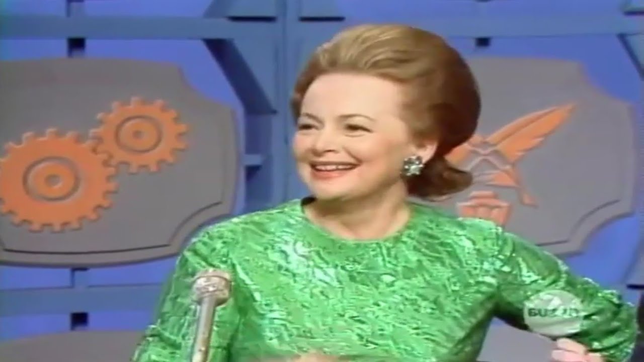 What's My Line 19-Nov-72 Mystery Guest Olivia de Havilland.