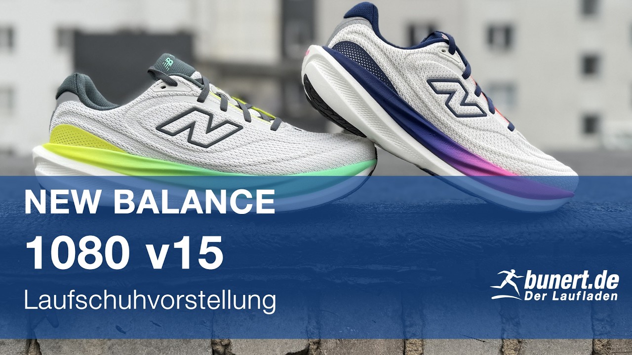 Höchster Dämpfungskomfort vom Start bis ins Ziel – New Balance 1080 v15 | bunert.de