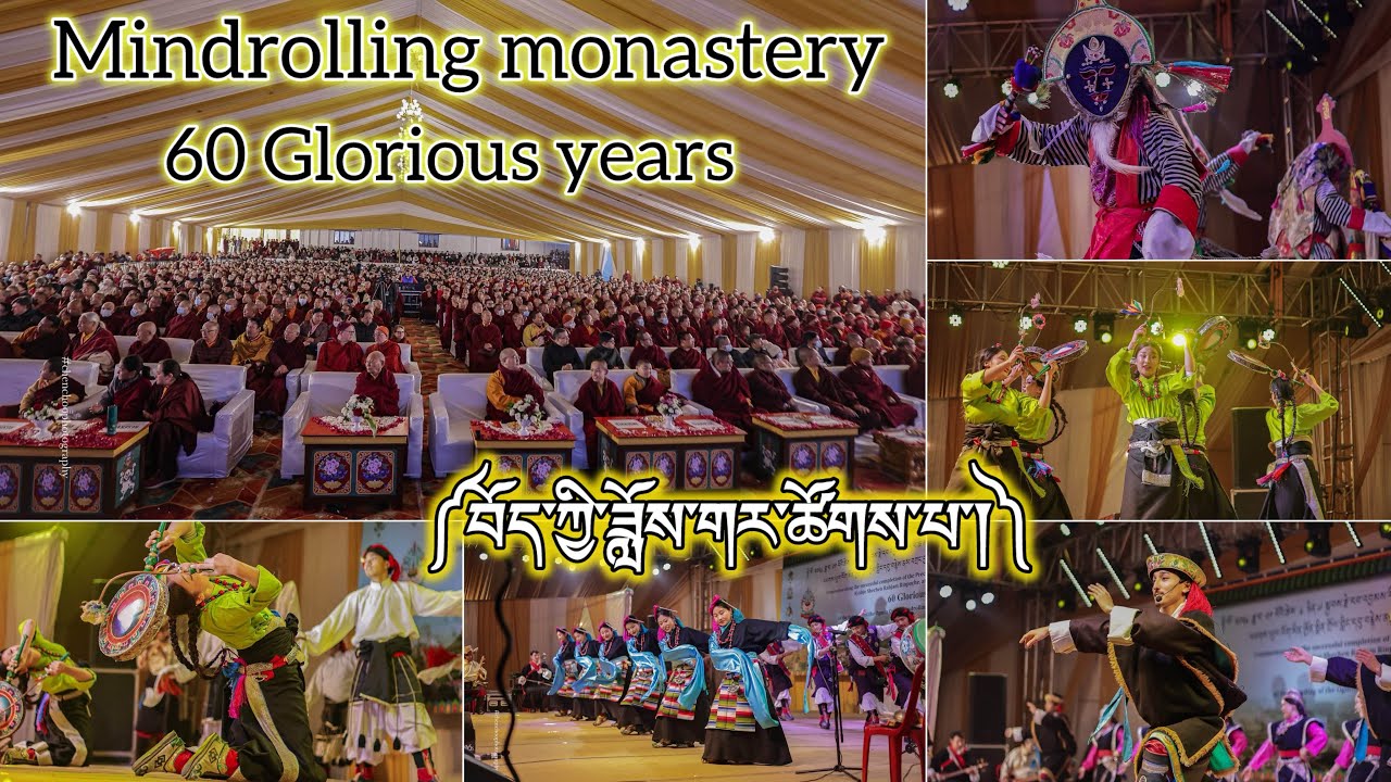 Mindrolling monastery 60 Glorious years Tibetan #tibetan #tibetanvlogger #monastery @tenzinyt9938 