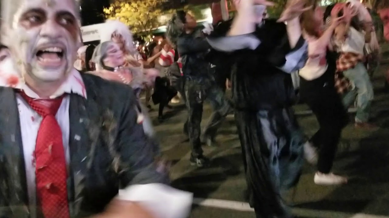 Greenwich Village Halloween Parade Thriller NYC 2019