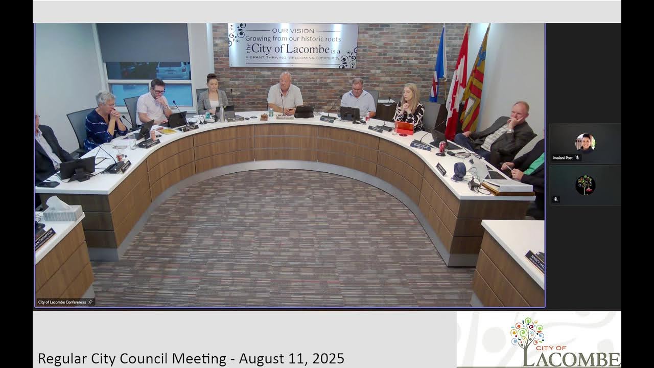 Regular City Council Meeting - August 11, 2025