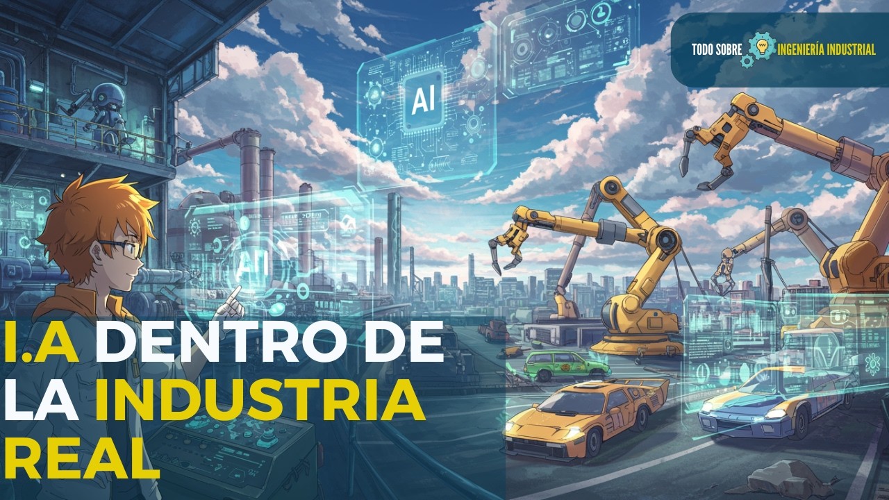 Inteligencia Artificial (IA) APLICADA en la INDUSTRIA | Todo Sobre INGENIERÍA INDUSTRIAL ⚙️