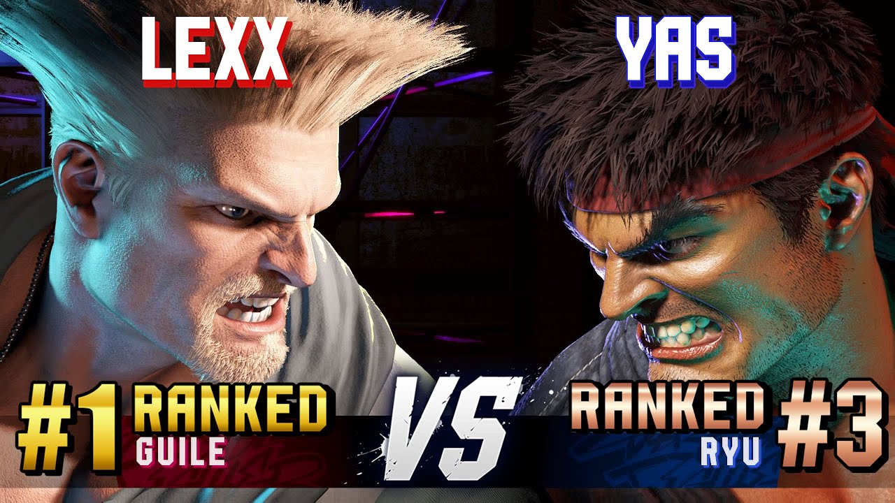 SF6 ▰ LEXX (#1 Ranked Guile) vs YAS (#3 Ranked Ryu) ▰ High Level Gameplay