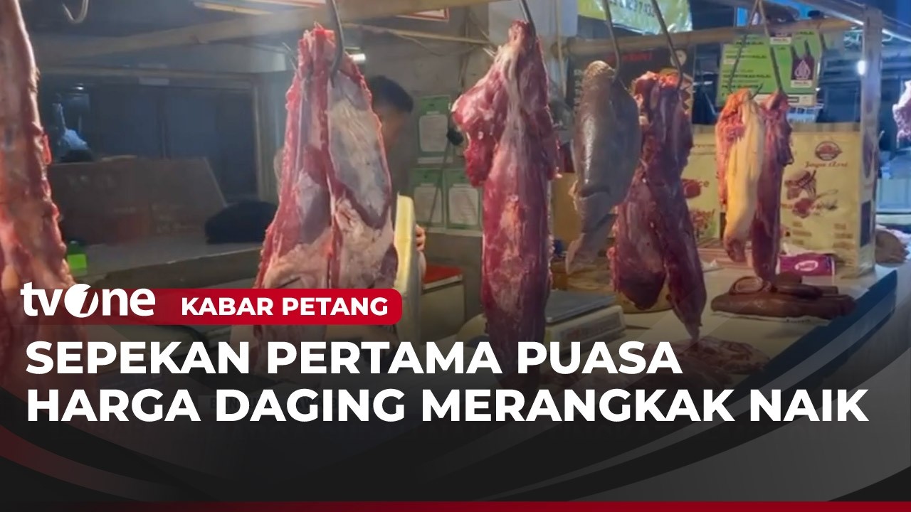 Harga Daging Sapi dan Daging Ayam di Pasar Sejumlah Daerah | Kabar Petang