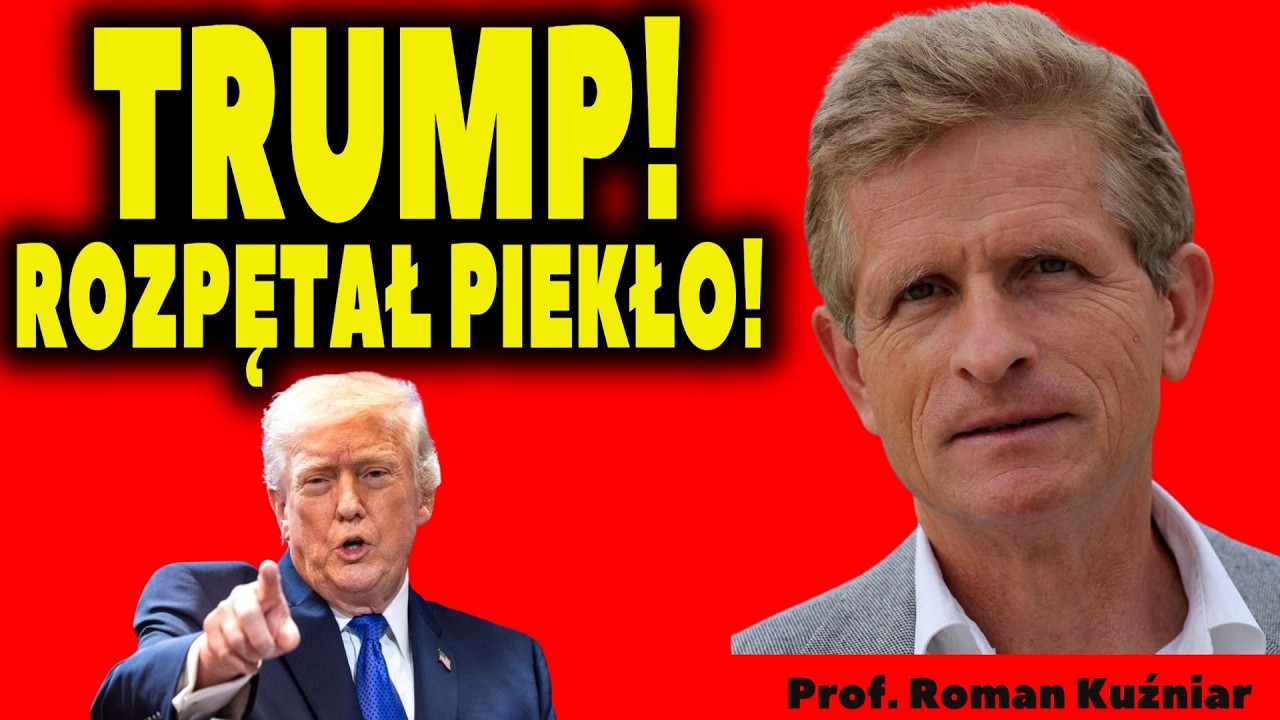 ROZPĘTAŁ PIEKŁO! KUŹNIAR UJAWNIA: TRUMP UCIEKA OD AFERY EPSTEINA NA IRAN!
