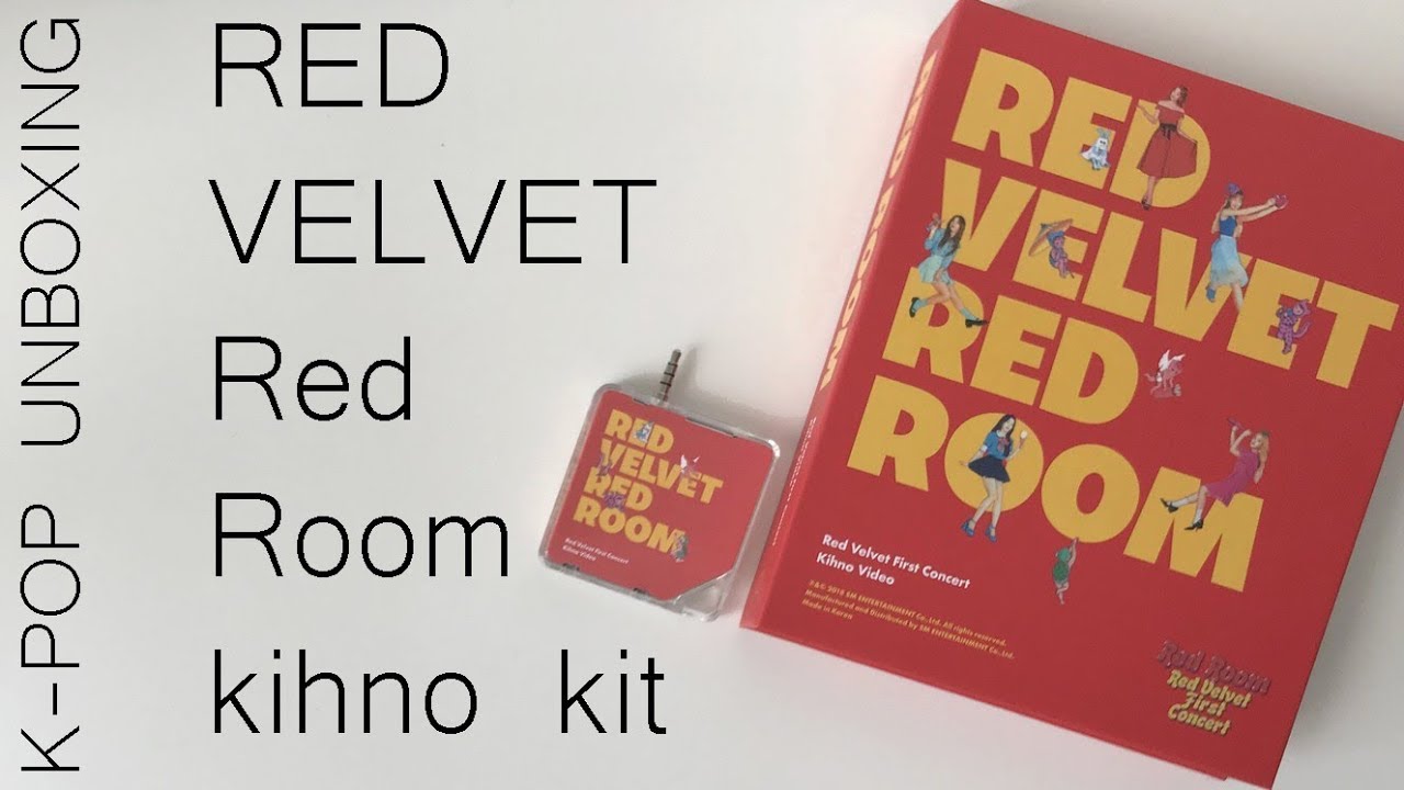Red Velvet Red Room Kihno Concert | Unboxing + Tutorial