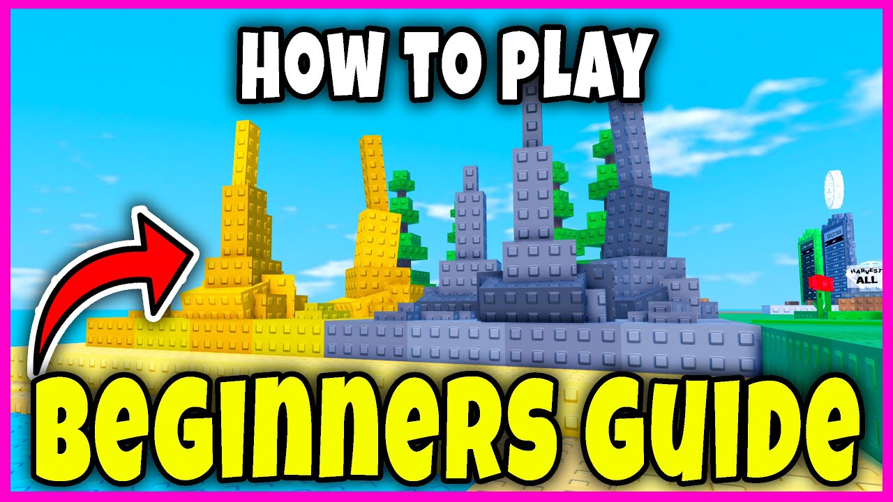 BEGINNERS GUIDE - HOW TO PLAY, UPGRADE TOOLS, CODES, FARMLANDS, REROLL [MY ISLAND] - Roblox