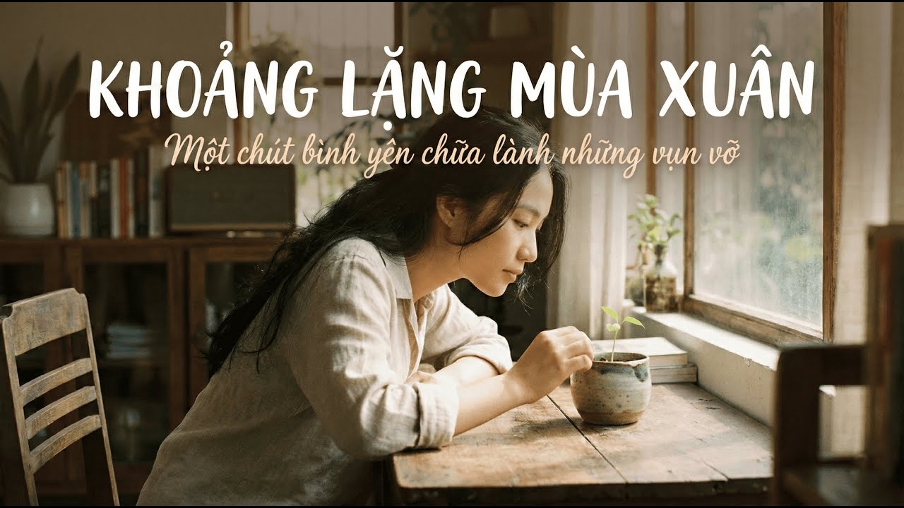 Khoảng Lặng Mùa Xuân (Lyrics) | Nhạc Indie Acoustic Chữa Lành Năm Mới | Giai Điệu Bình Yên Mùng 1