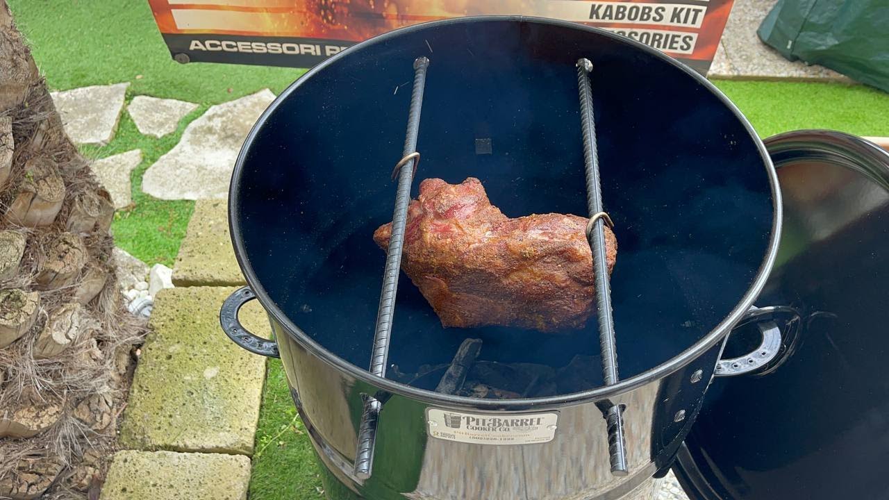 WeBBQ - Pulled Pork - Pit Barrel Cooker Co. - Setup e Cottura