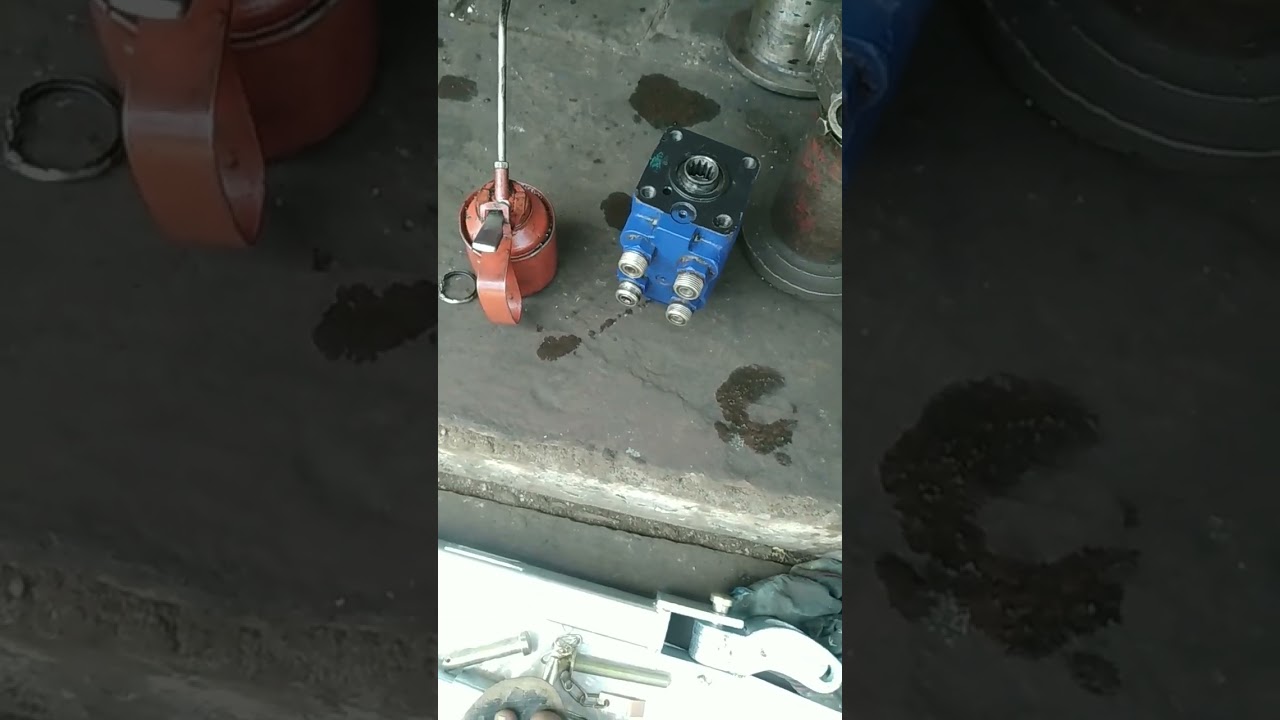 farmtrac 45 power steering repair🛠🛠#youtubeshort