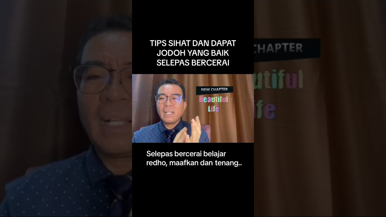 TIPS DAPAT JODOH YANG BAIK SELEPAS BERCERAI