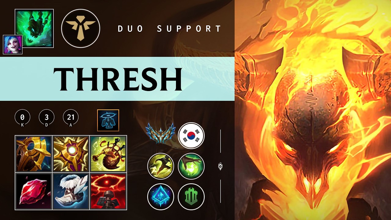 Thresh Support vs Karma - KR Challenger Patch 26.05