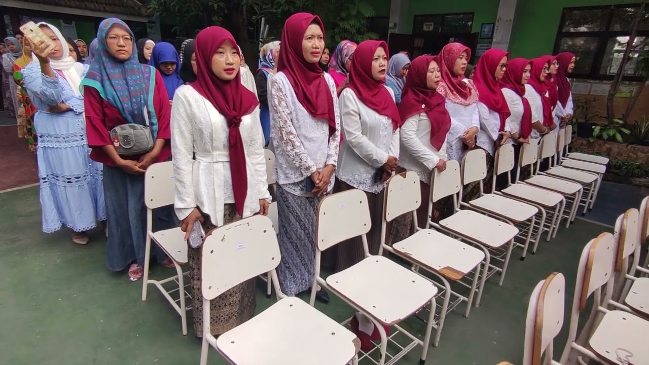 pelepasan siswa kelas VI tahun 2024 SDN Ujung IX