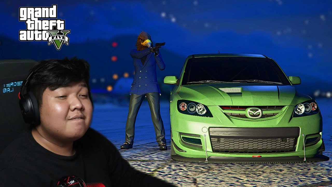 HINABOL si AGILA ng mga BERDE! | INTENSE CARCHASE GTA V