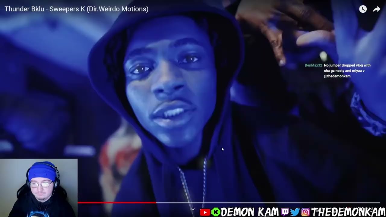 Demon Kam Reacts to Thunder Bklu - Sweepers K (Dir.Weirdo Motions)