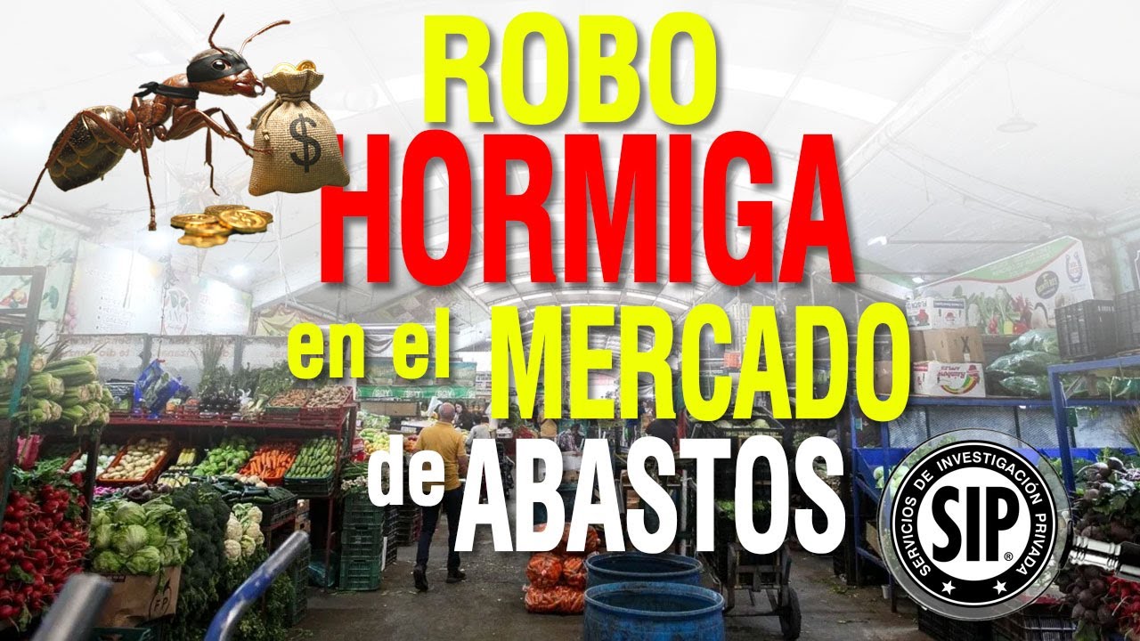 🐜 ROBO Hormiga en el Mercado de ABASTOS - Caso real de investigaci&oacute;n 🔍