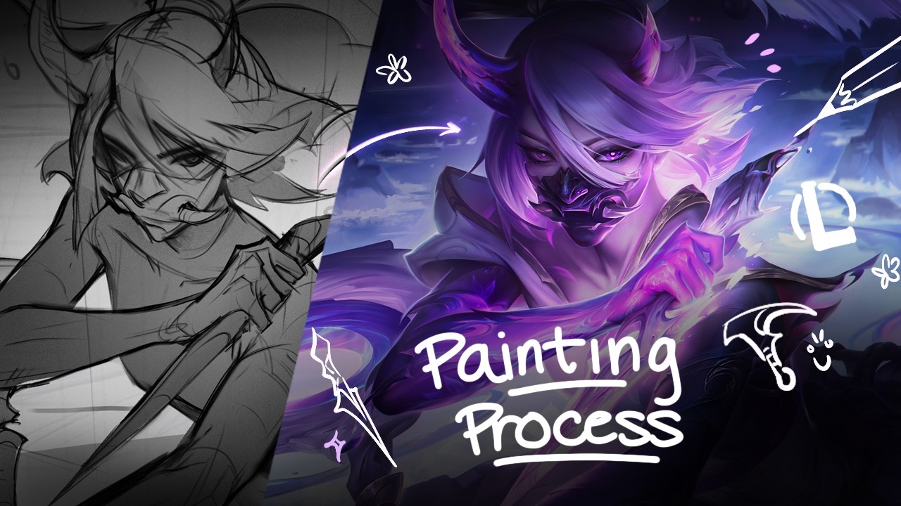 Spirit Blossom Akali Speedpaint