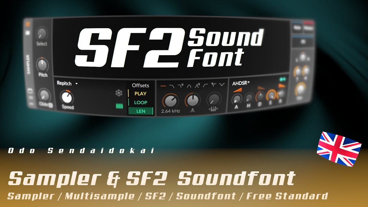 Secret Features - Sampler with SF2 Soundfont | english | Bitwig