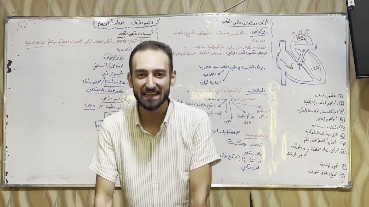 اعراض قصور القلب