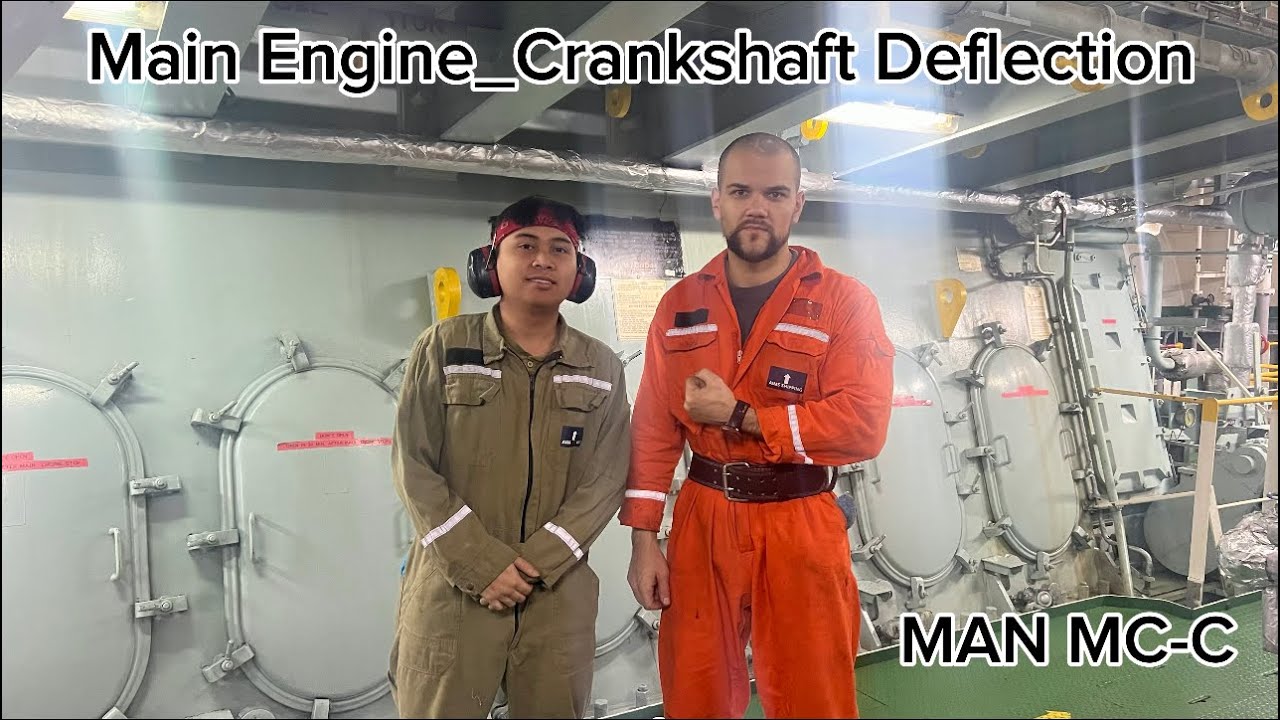Main Engine_Crankshaft Deflection | MAN MC-C 8598 kw_Chemical / Oil Tanker_46000 dwt